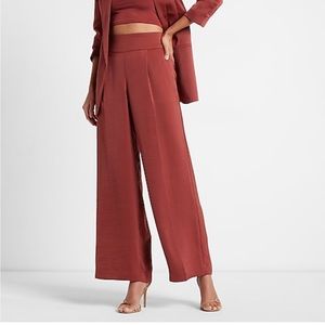 Express super high waisted wide leg pants